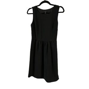 Women's J.Crew Size 0 Sleeveless Black Mini dress